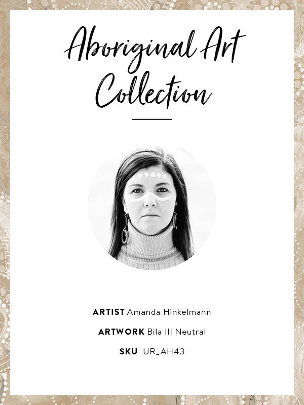 Bila III Neutral Framed Art Print