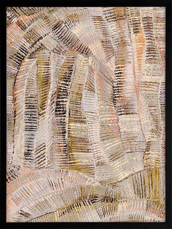 Dhala-Bu-Nya Neutral Framed Art Print