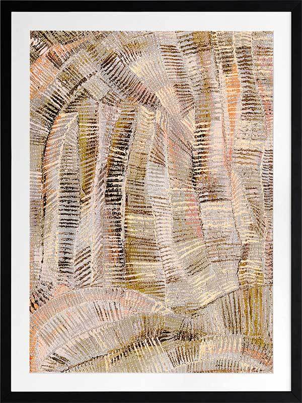 Dhala-Bu-Nya Neutral Framed Art Print