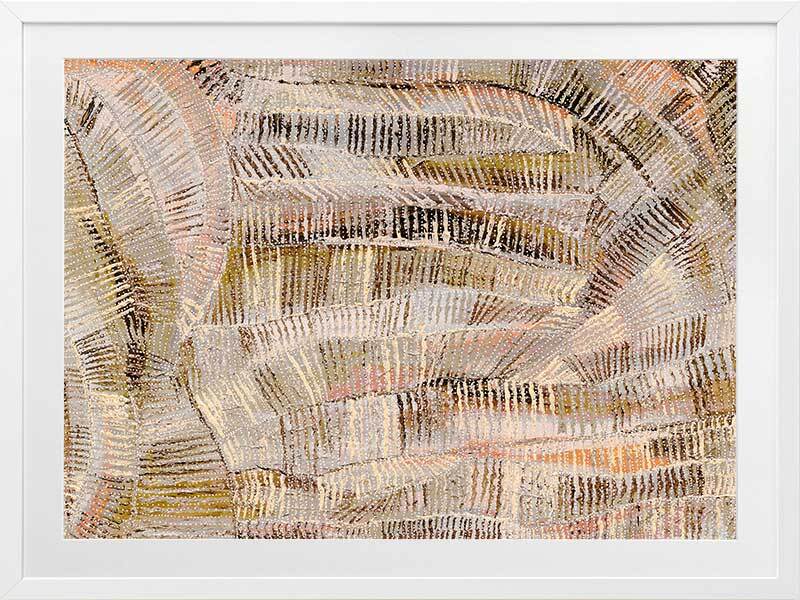 Dhala-Bu-Nya Neutral Framed Art Print