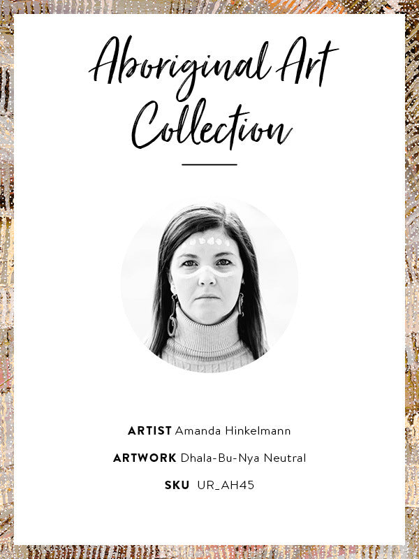 Dhala-Bu-Nya Neutral Framed Art Print