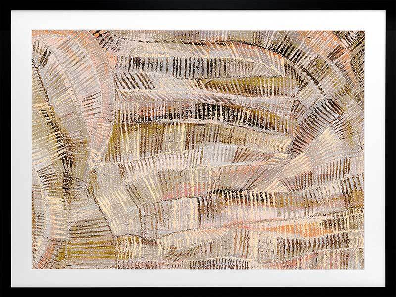 Dhala-Bu-Nya Neutral Framed Art Print