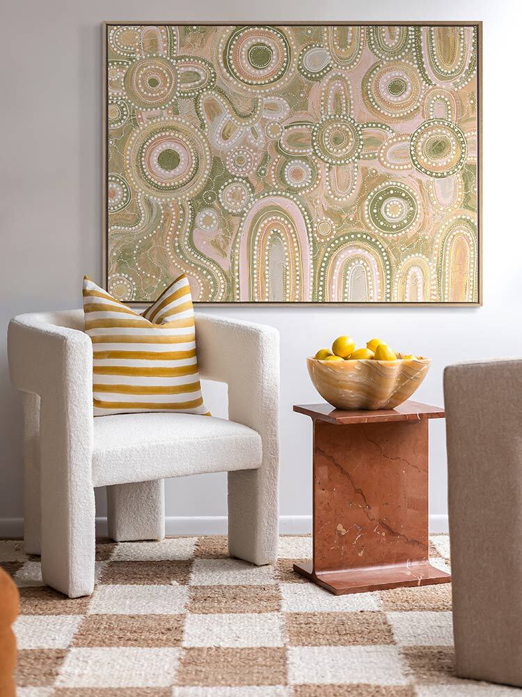 Yinaagang Multicolour Canvas Art Print | Lifestyle