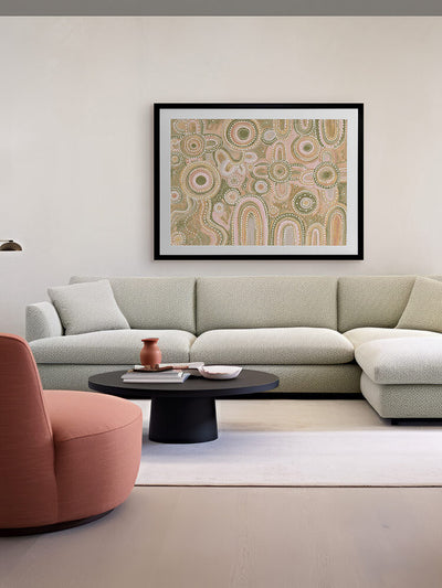 Yinaagang Multicolour Framed Art Print | Lifestyle