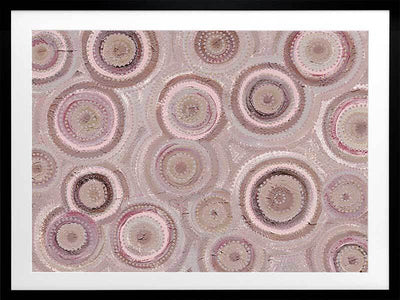 Nirrangi II Purple Framed Art Print