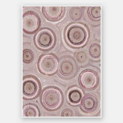 Nirrangi II Purple Unframed Art Print