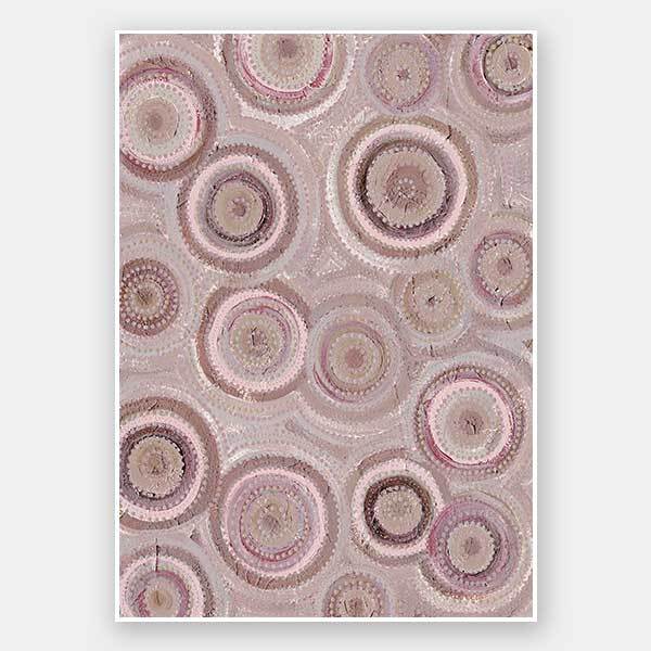 Nirrangi II Purple Unframed Art Print