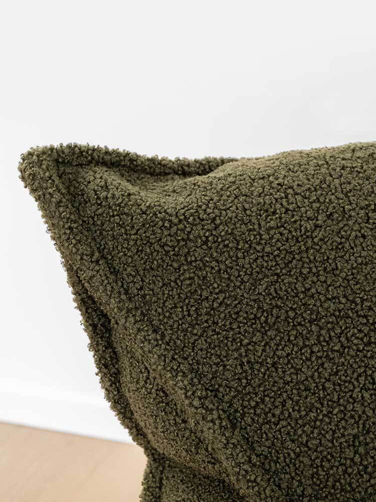 Olive Green Bean Bag Lounger