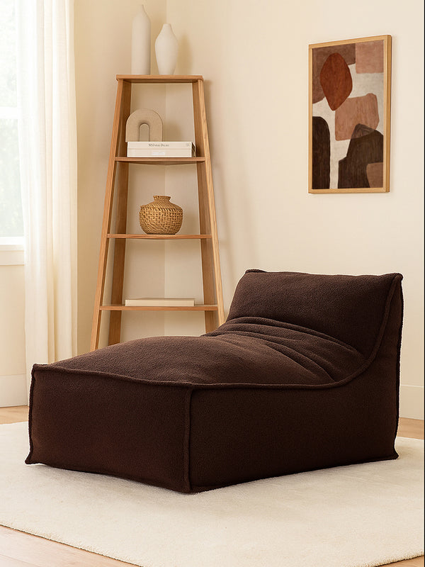 Chocolate Bean Bag Lounger | Lifestyle