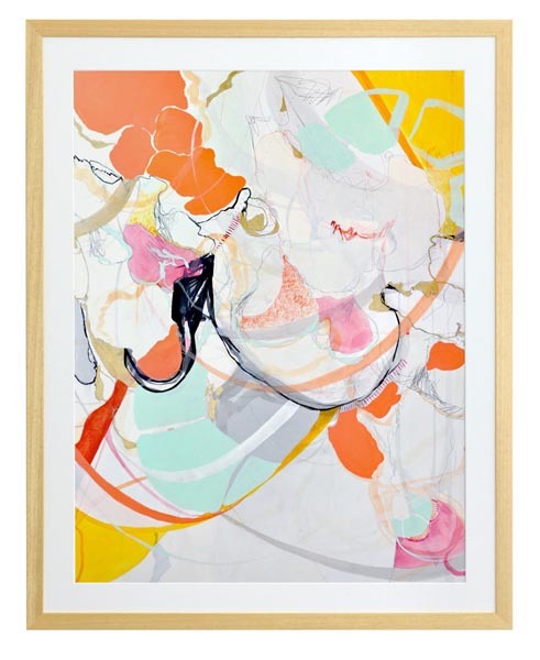 Moss Growth 4 Framed Art Print