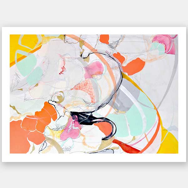 Moss Growth 4 Unframed Art Print