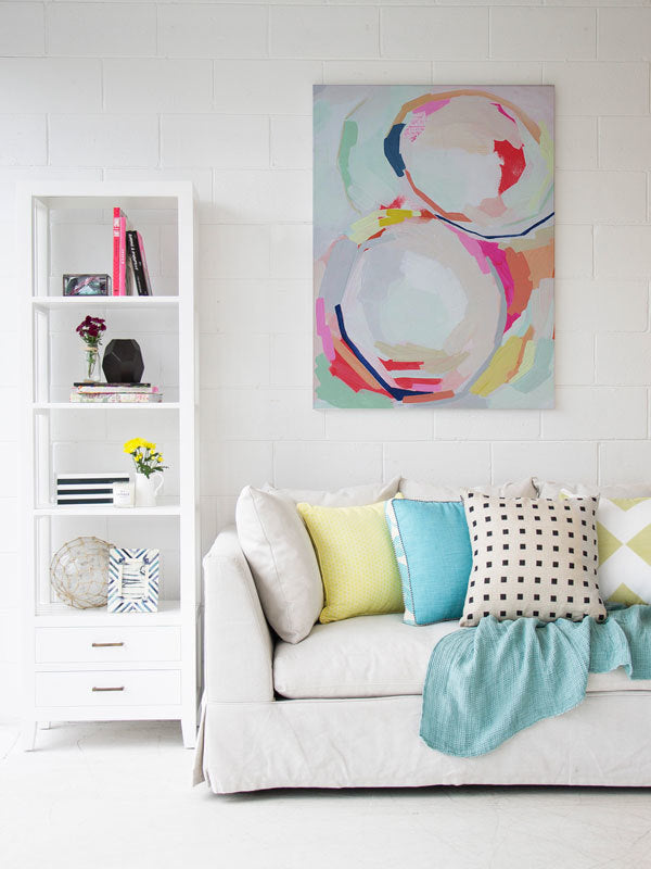 He & I Canvas Art Print | Lifestyle