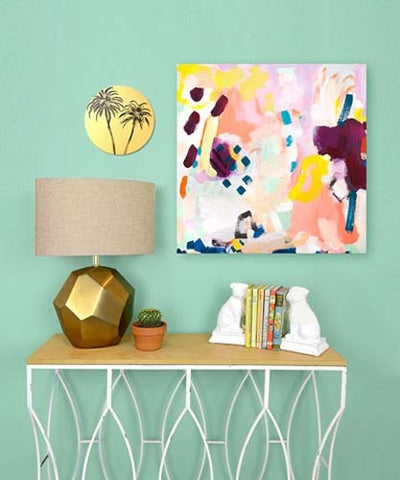 Rocket Woman Canvas Art Print | Lifestyle