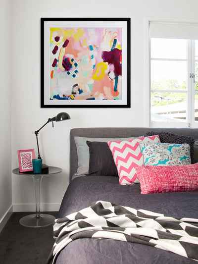 Rocket Woman Framed Art Print | Lifestyle