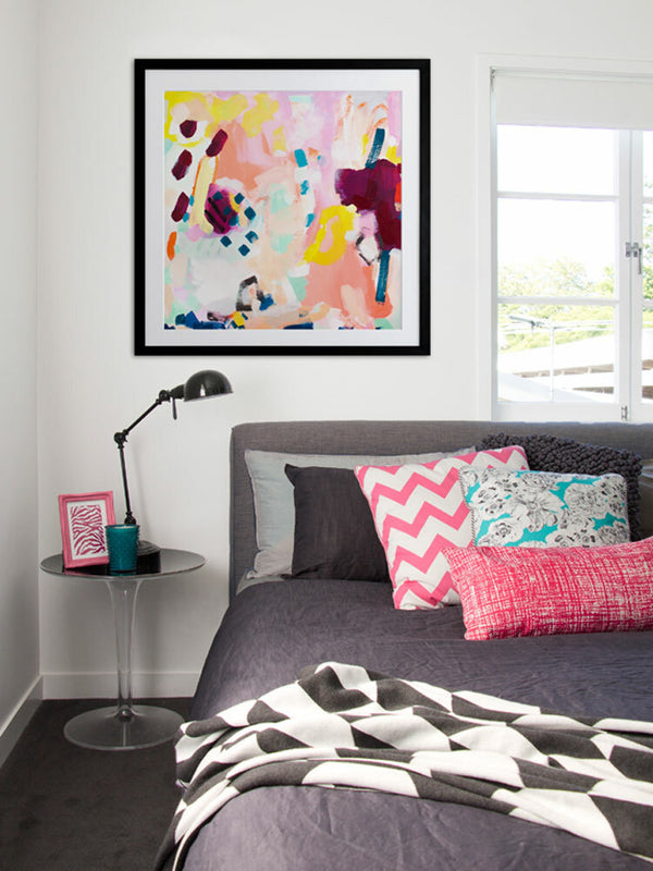 Rocket Woman Framed Art Print | Lifestyle