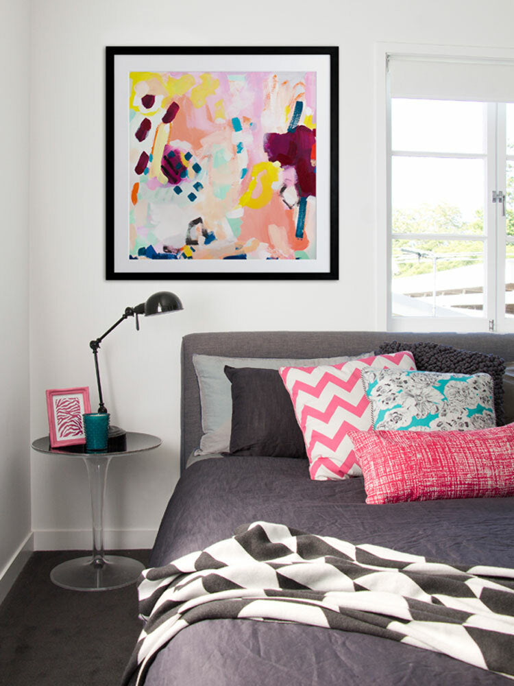 Rocket Woman Framed Art Print | Lifestyle