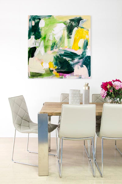 Palm Nights Canvas Art Print | Lifestyle