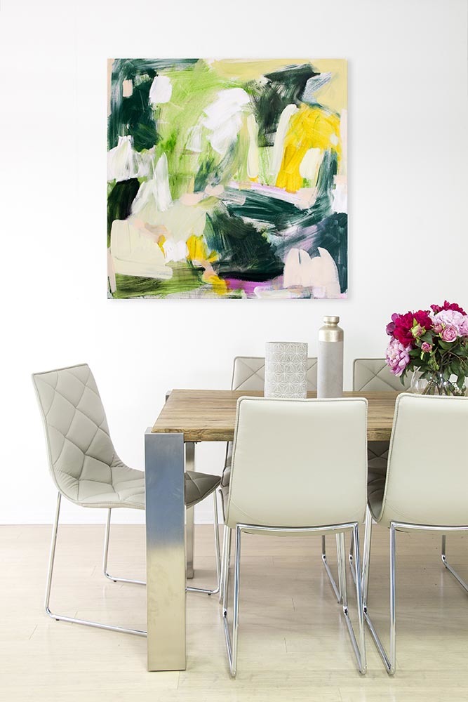 Palm Nights Canvas Art Print | Lifestyle