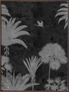 Shadow Palms Black and White III Canvas Art Print