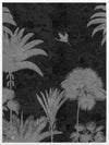 Shadow Palms Black and White III Canvas Art Print