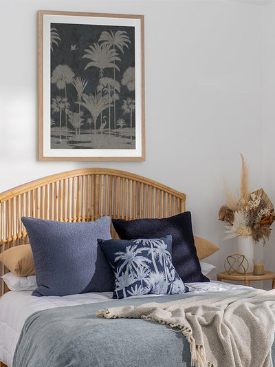 Shadow Palms Ocean I Framed Art Print | Lifestyle