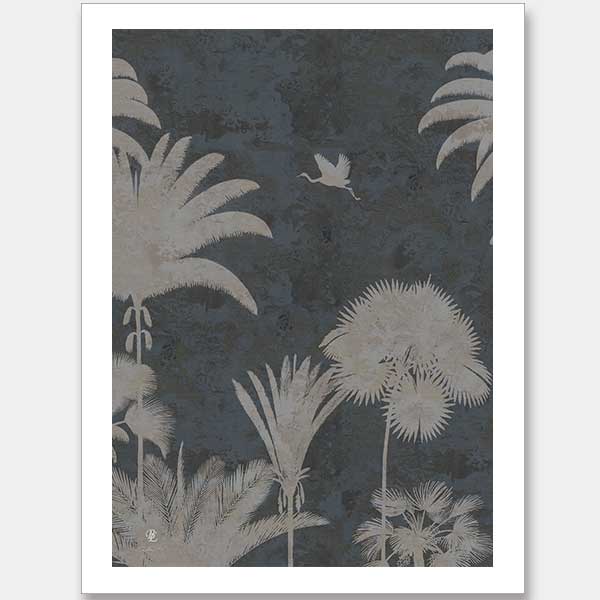 Shadow Palms Ocean III Unframed Art Print