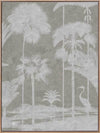 Shadow Palms Beige II Canvas Art Print