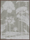 Shadow Palms Beige II Canvas Art Print