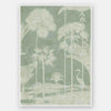 Shadow Palms Mint II Unframed Art Print