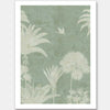 Shadow Palms Mint III Unframed Art Print