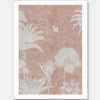 Shadow Palms Pink III Unframed Art Print