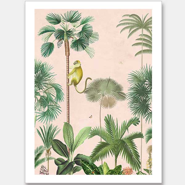 Indian Summer Pink III Unframed Art Print