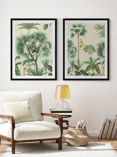 Indian Summer Beige II Framed Art Print | Lifestyle