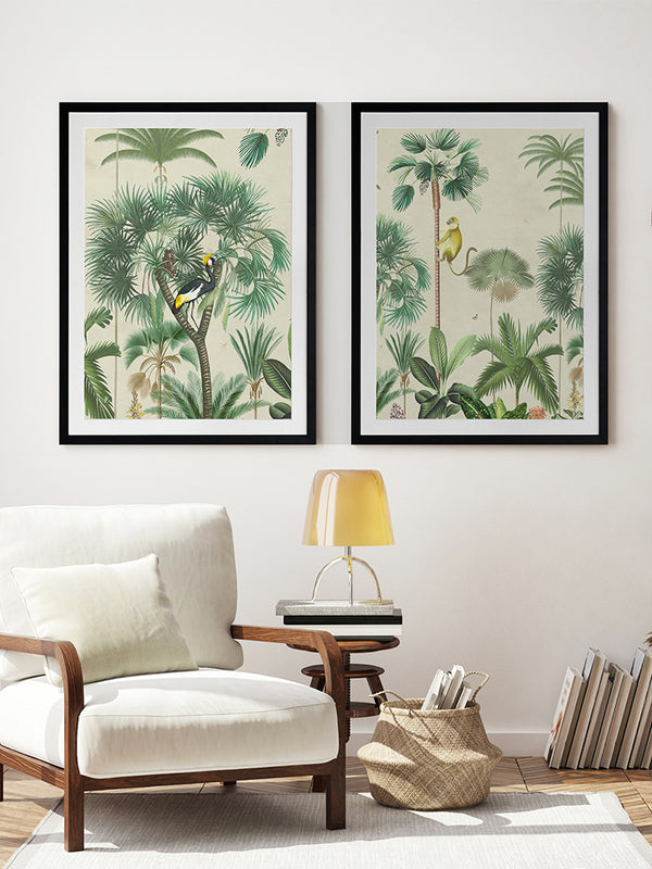 Indian Summer Beige III Framed Art Print | Lifestyle