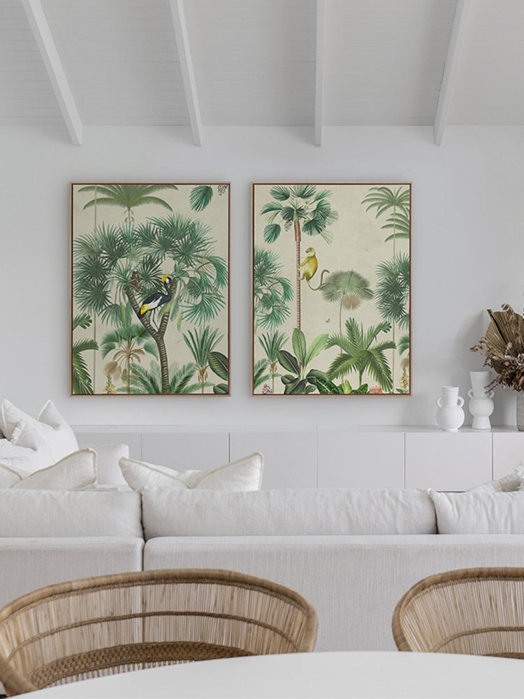 Indian Summer Beige III Canvas Art Print | Lifestyle