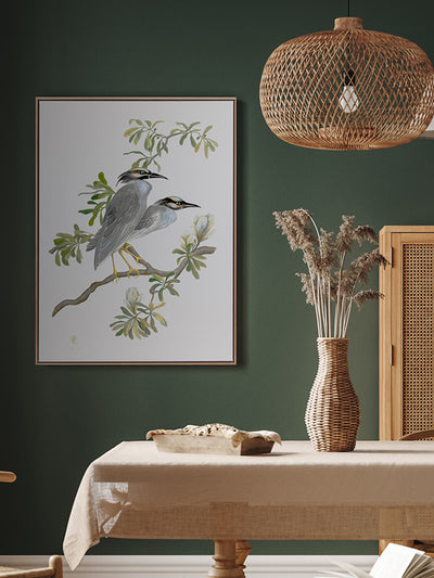 Indian Cranes Canvas Art Print | Lifestyle