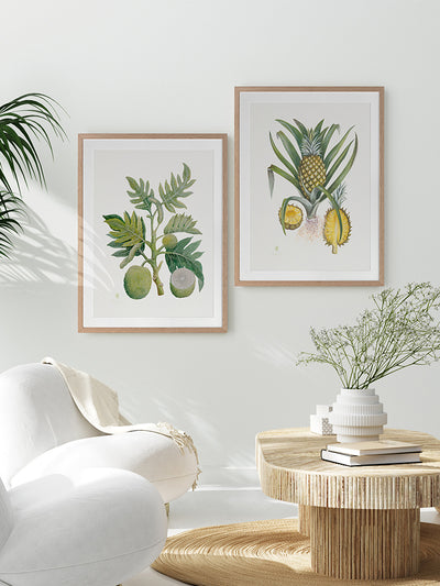 Pineapples Framed Art Print | Lifestyle