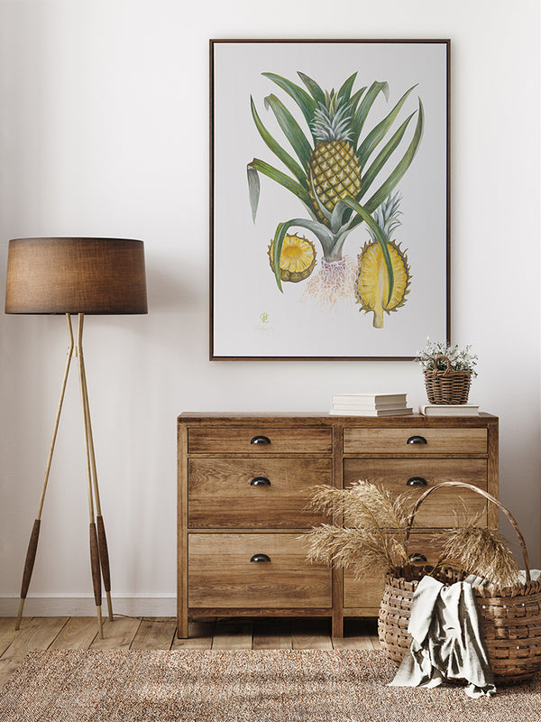 Pineapples Canvas Art Print | Lifestyle