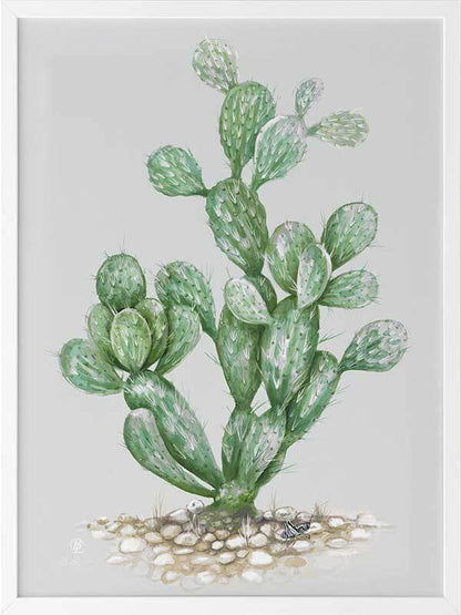 Prickly Pear Framed Art Print