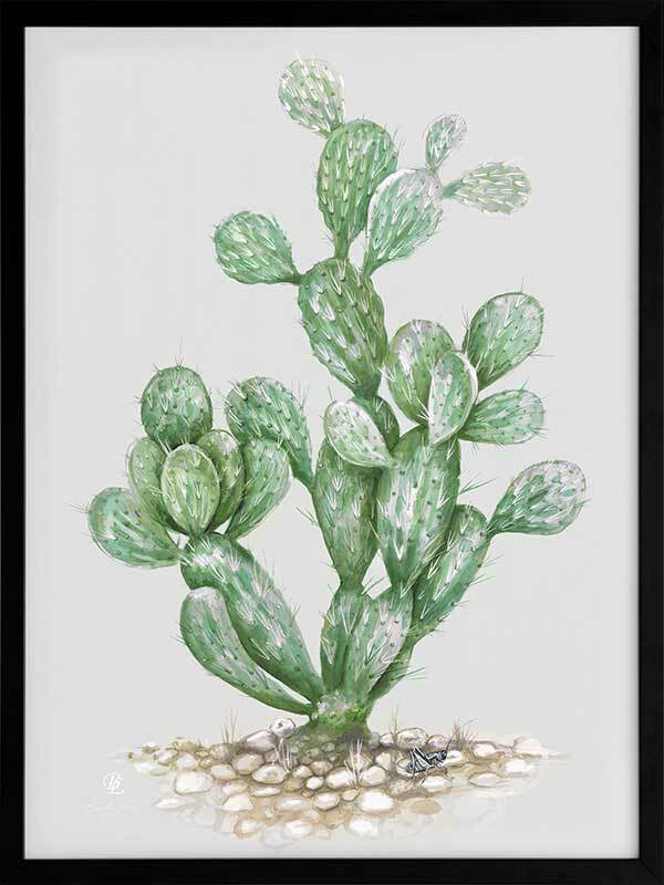 Prickly Pear Framed Art Print