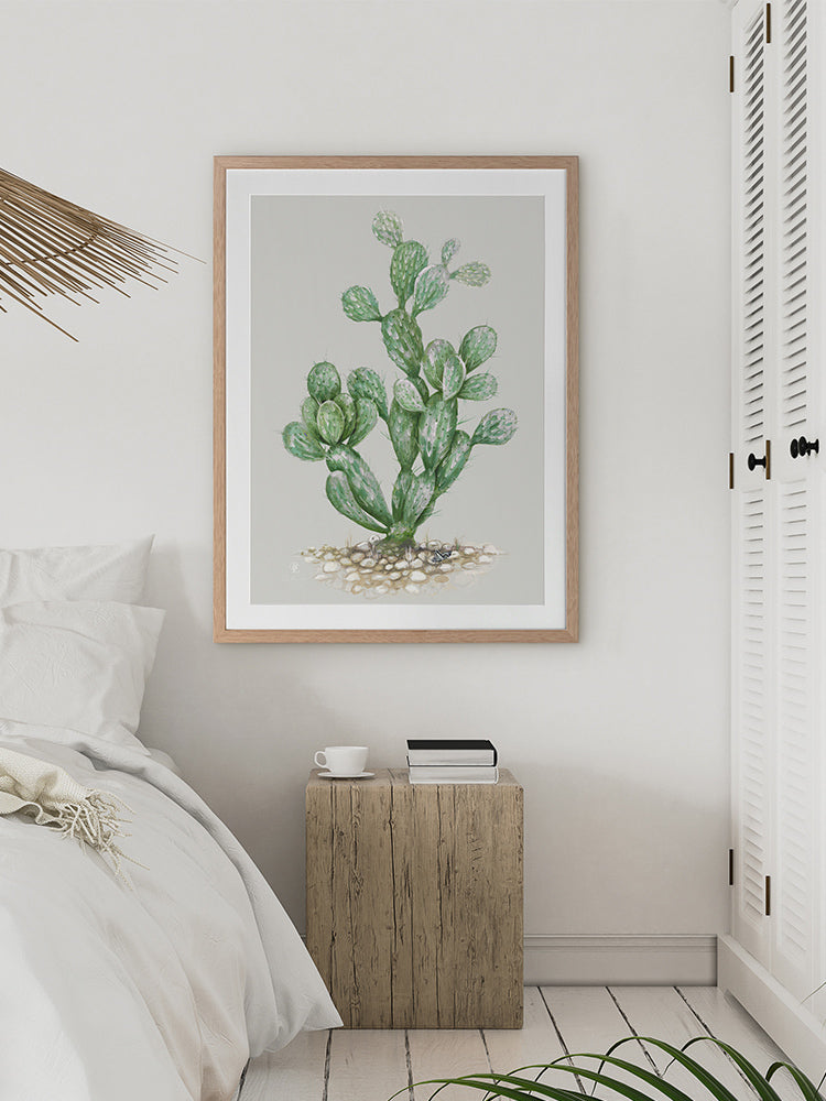 Prickly Pear Framed Art Print | Lifestyle