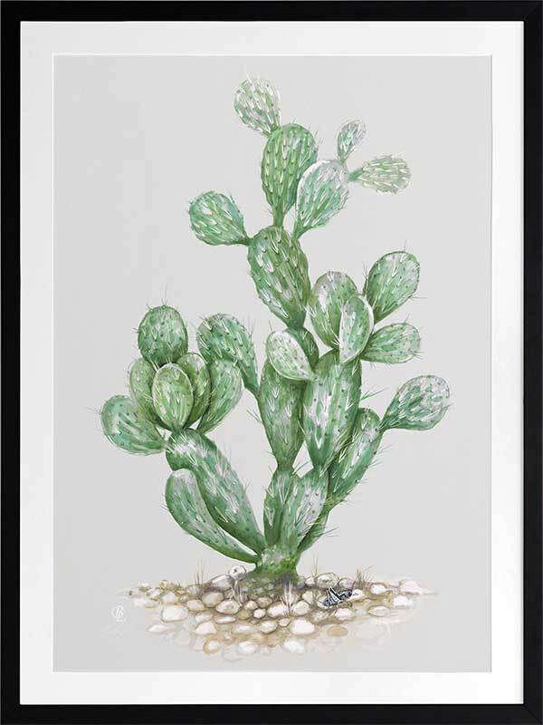 Prickly Pear Framed Art Print