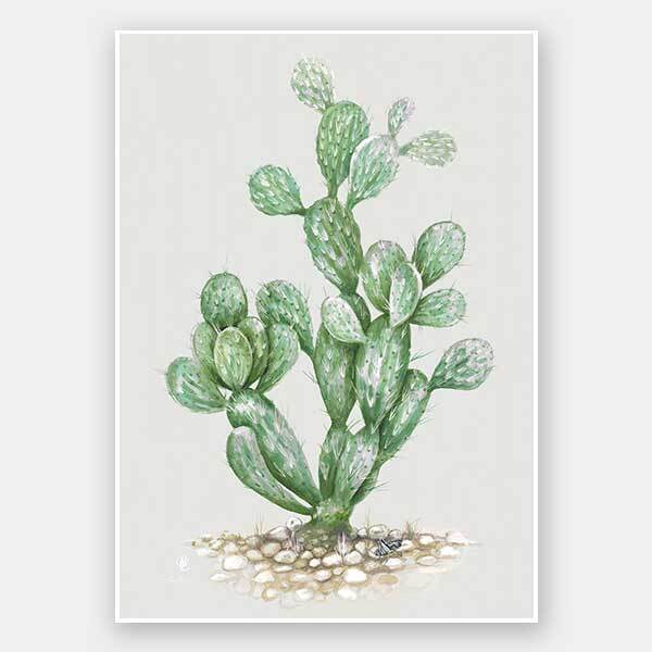 Prickly Pear Unframed Art Print