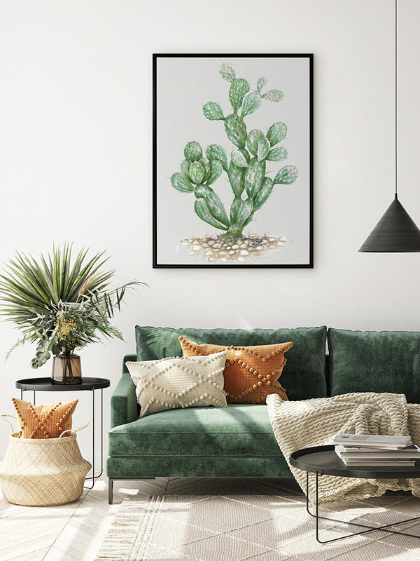 Prickly Pear Canvas Art Print | Lifestyle