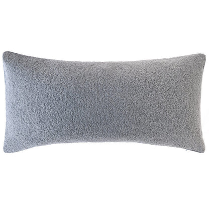 Smoke Grey Boucle Cushion 80x40cm