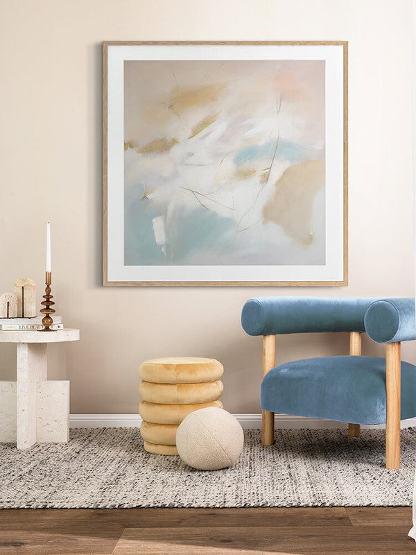 Sand's Tone Framed Art Print | Lifestyle