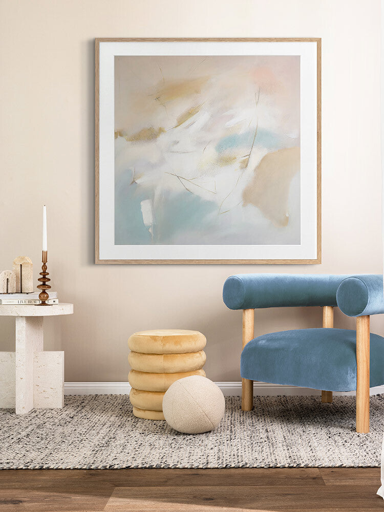 Sand's Tone Framed Art Print | Lifestyle