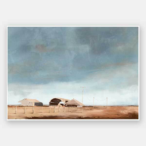 Earthen Heart Unframed Art Print