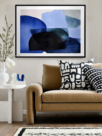 Ephemeral Depths Framed Art Print | Lifestyle