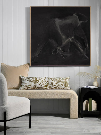 Contours Charge Canvas Art Print